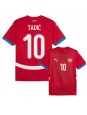 Srbsko Dusan Tadic #10 Domácí Dres ME 2024 Krátký Rukáv